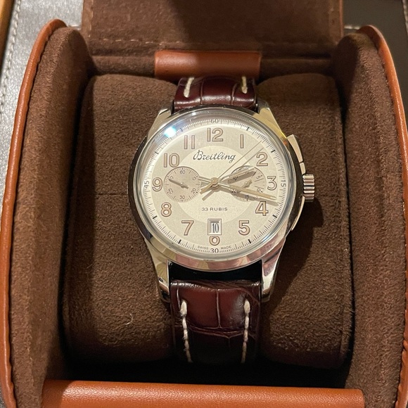 Breitling Transocean 1915 Limited Edition Mens Watch AB1411 Box Papers - Picture 7 of 7